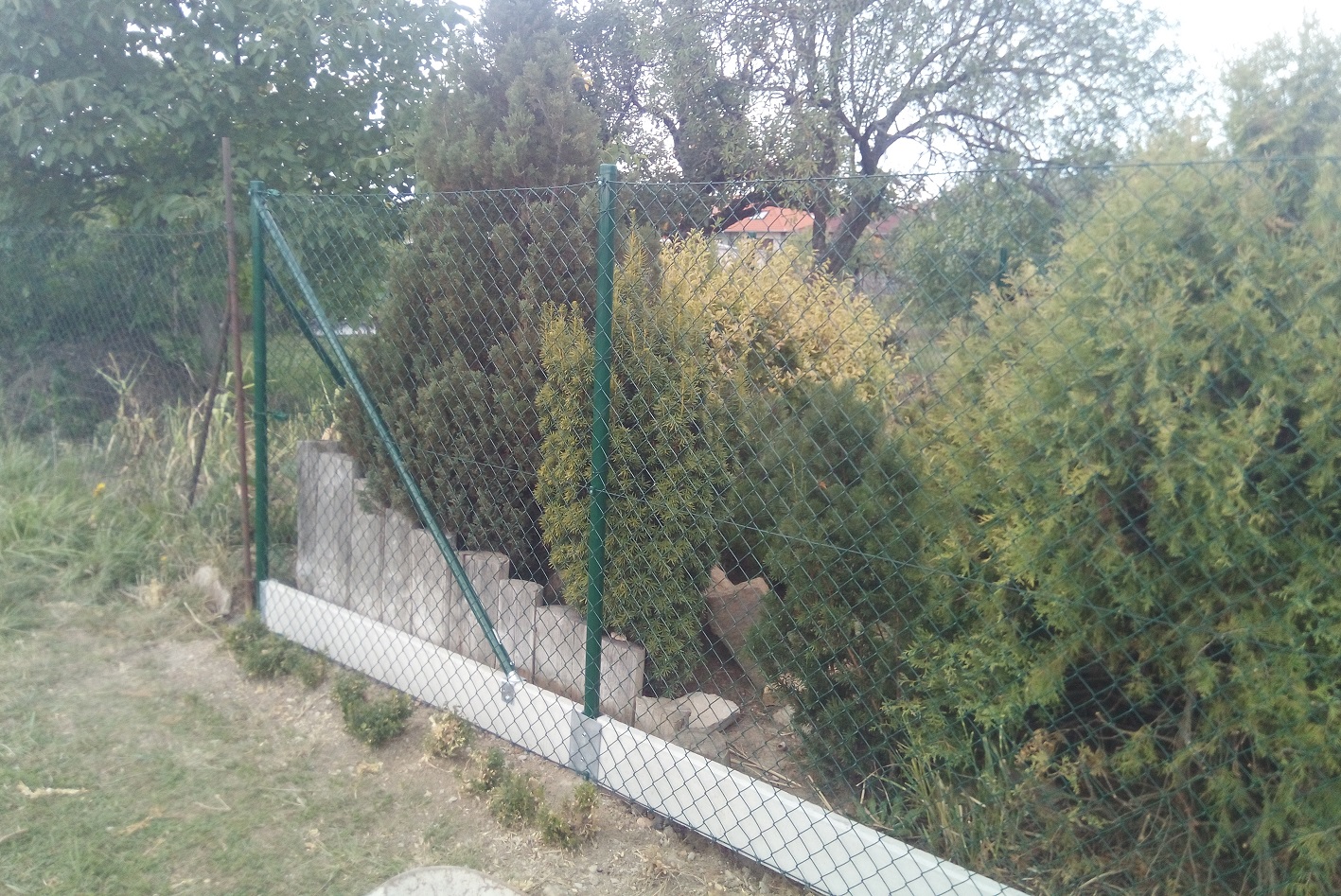 Klasické pletivo, realizace Zahrady a ploty M.K.